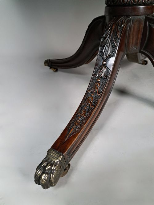 GILLOWS GEORGE III MAHOGANY DINING TABLE C 1790 - ADDITIONAL PHOTO 2