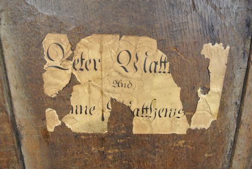 JAMES I PERIOD CARVED OAK COFFER C 1610 - ADDITIONAL PHOTO 6