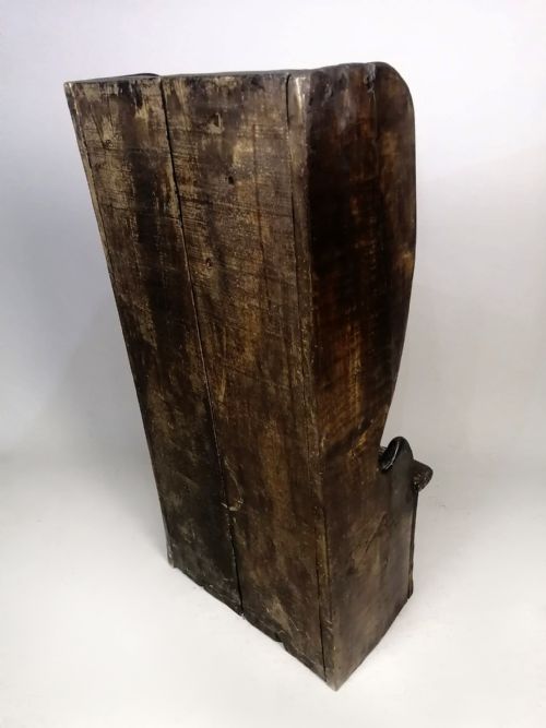 17TH CENTURY STAINED FRUITWOOD CHILDS LAMBING CHAIR C 1680 - ADDITIONAL PHOTO 5