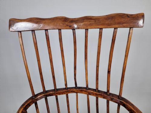 EXEMPLARY 18TH CENTURY WELSH HEDGE CHAIR - ADDITIONAL PHOTO 7