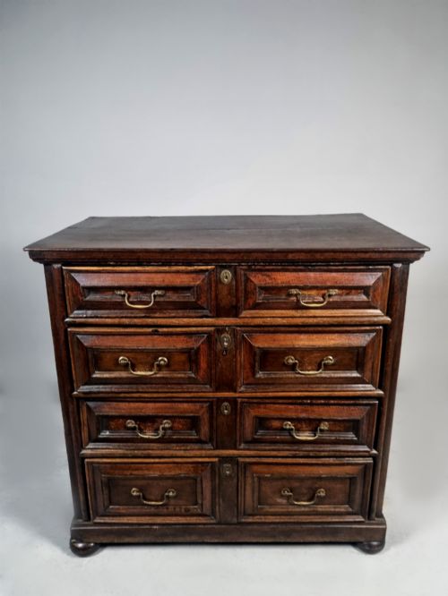 Charles II Oak Chest of Small Proportions c. 1680
