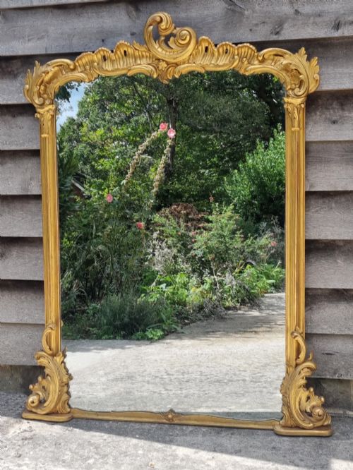 Huge 19th Century Giltwood Mirror c. 1860