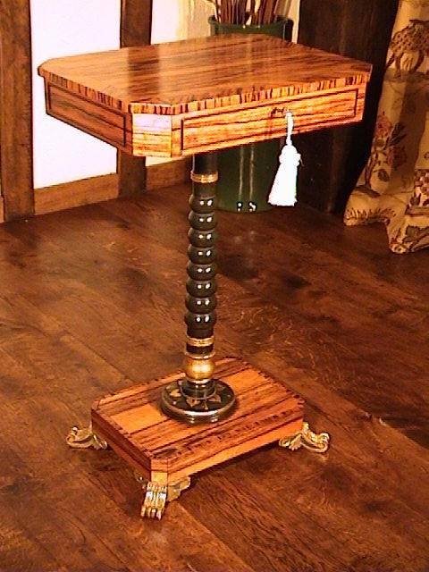 fig 1. Exquisite Regency Coromandal Side Table c. 1820