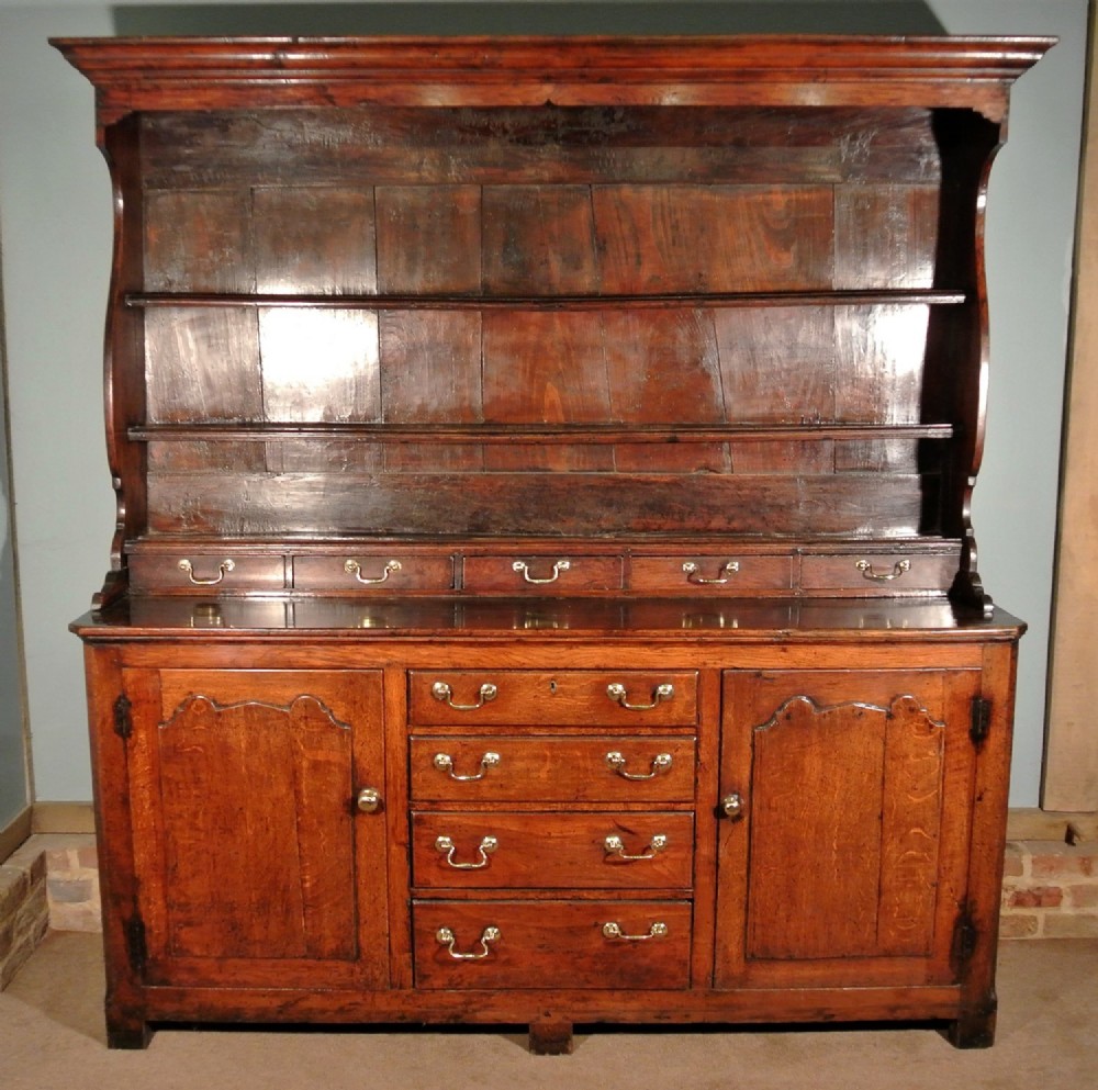 Final Chance!! George II Oak and Elm Original Dresser c.1750