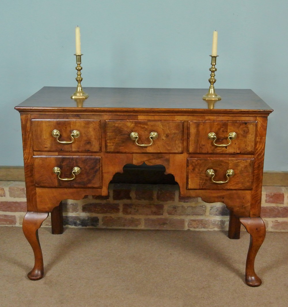Good Georgian Walnut Lowboy c. 1750