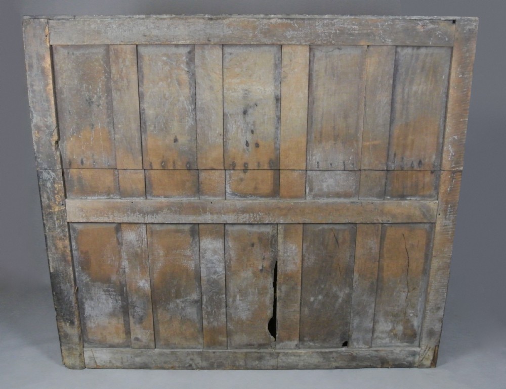 Superb Initialled and Dated Charles II Oak Press Court Cupboard - Dated 1685 View VIII