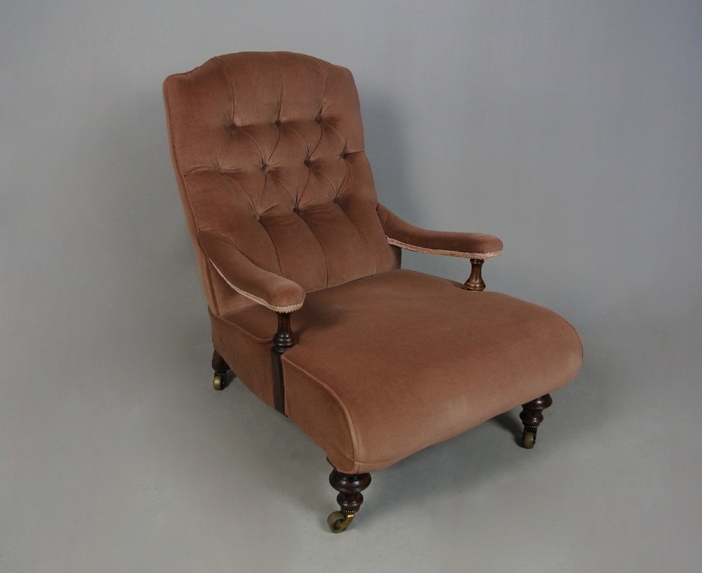 Holland and Sons Low Library Armchair c. 1880