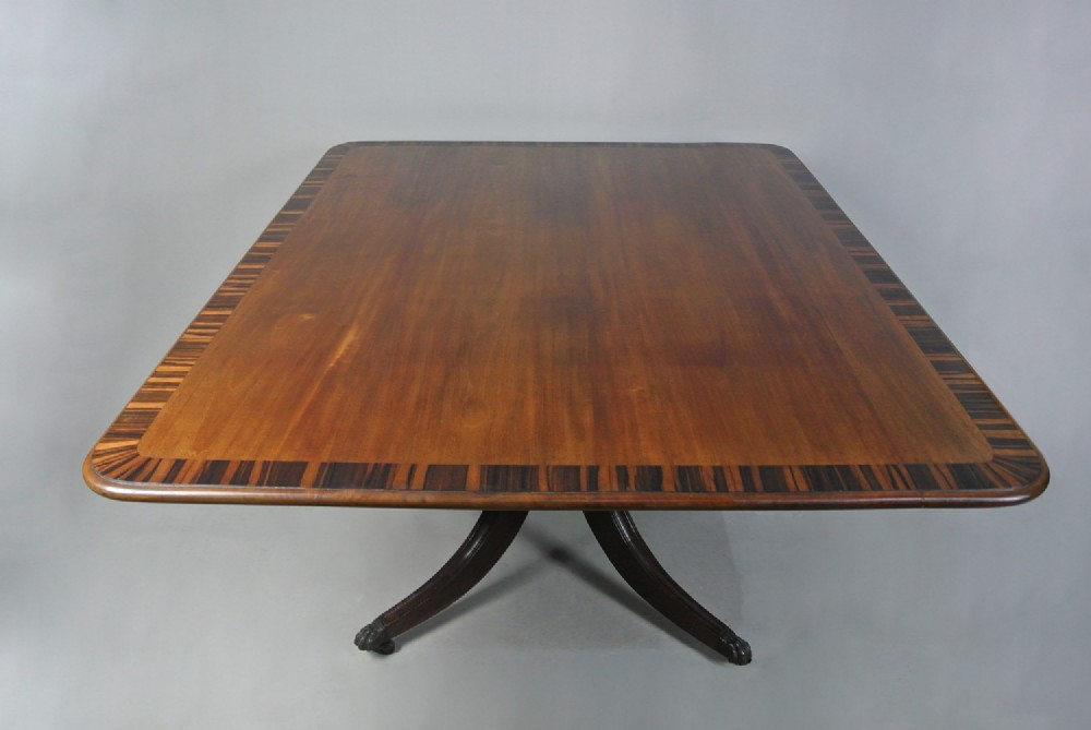 Regency Tilt Top Supper Table with Coromandel Crossbanding c. 1820