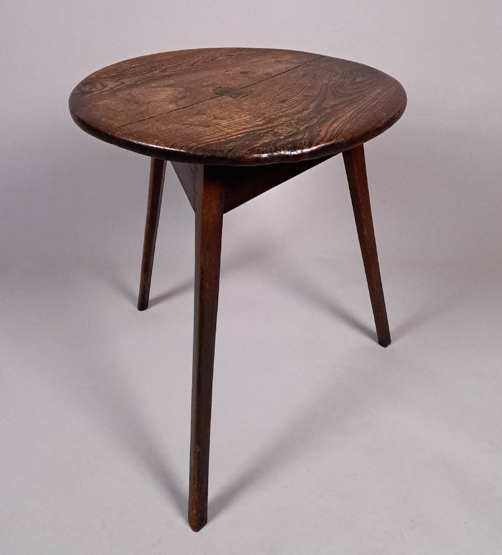 18th Century Elm Cricket Table c. 1780