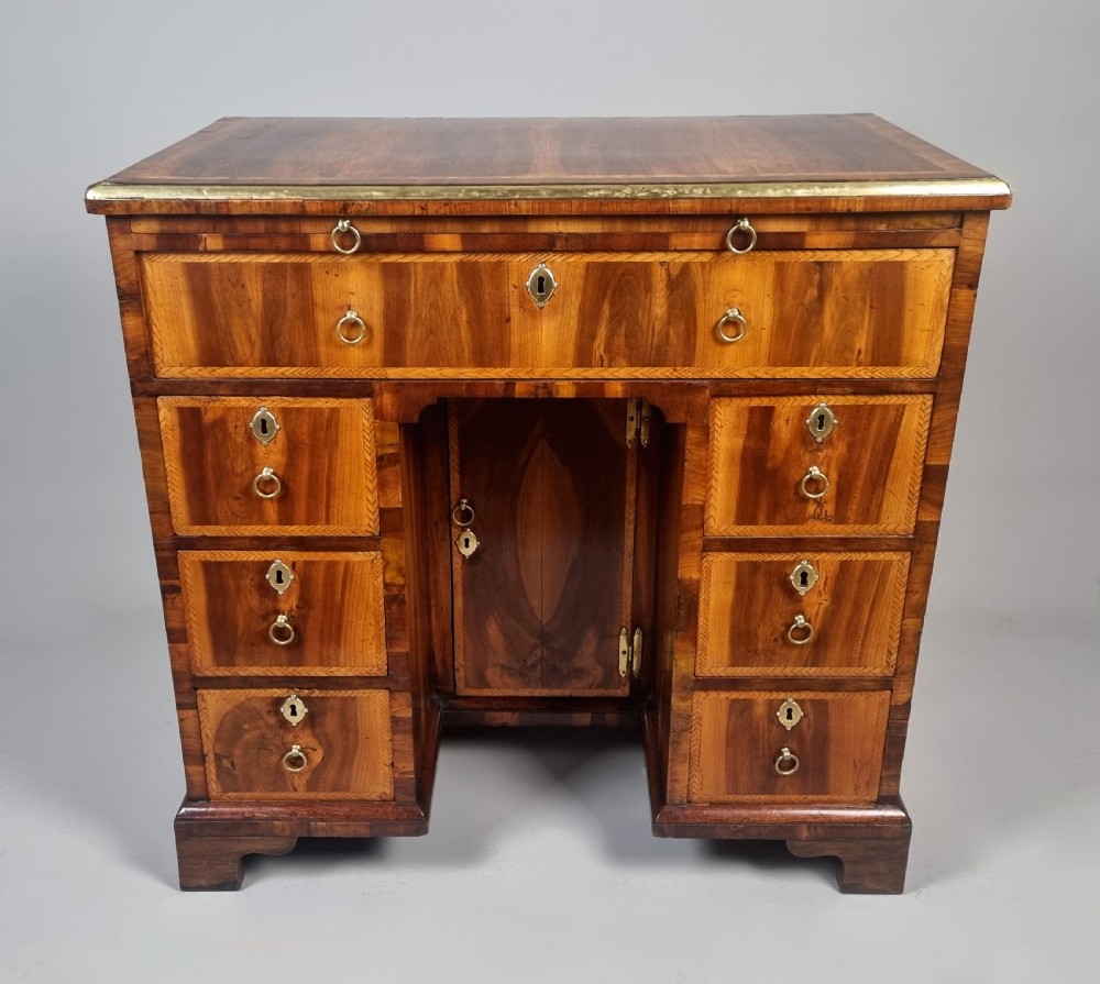 Exceptional George II Yew Wood Dressing Table with Original Brasses c. 1735