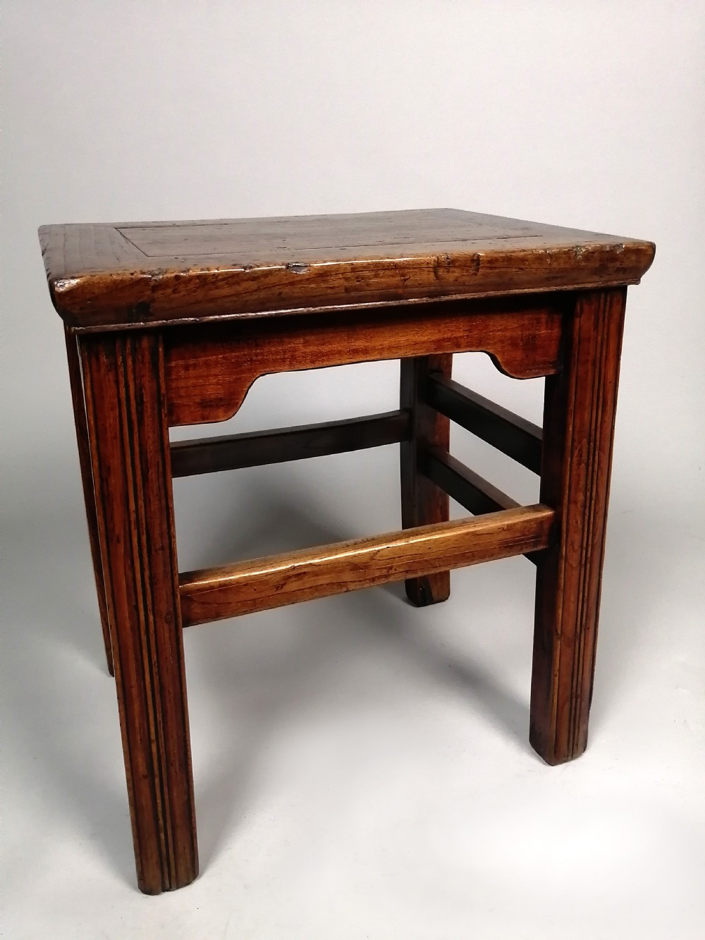 Excellent 18th Century Chinese Elm Side Table c. 1770