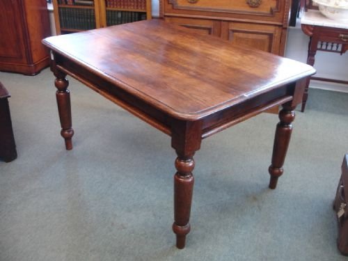 Victorian Oak Kitchen Table