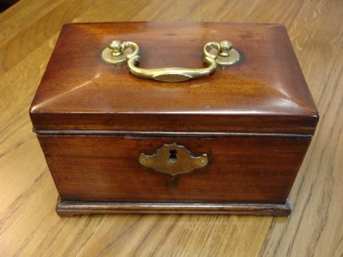 Georgian Mahogany Tea Caddy