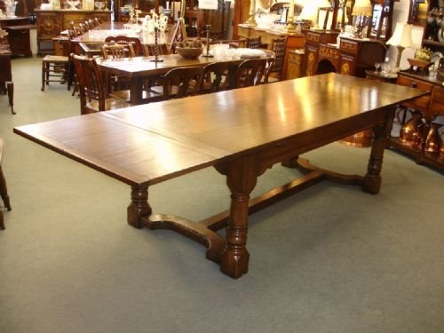 Superb Oak Draw Leaf Table
