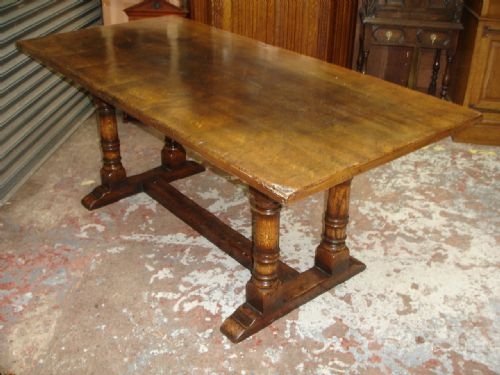 Oak Refectory Dining Table
