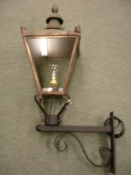 Copper Outside Lantern