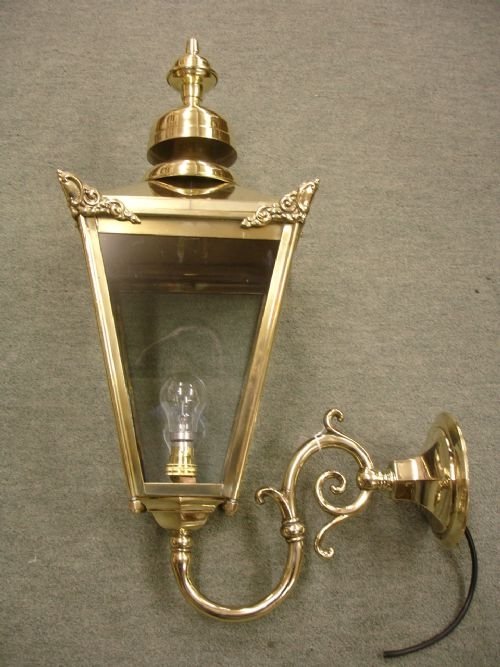 Brass Lantern & Bracket