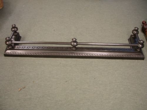 Super Quality Victorian Iron & Steel Fender