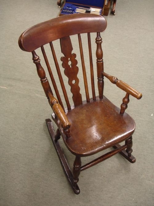 Victorian Childs Rocking Chair