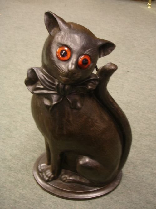 Cast Iron Cat Companion Set