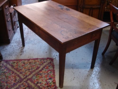 Oak 2 Drawer Kitchen Table