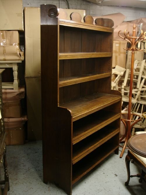 Very Good Arts & Crafts Style Oak Bookcase