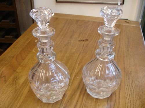 Pair of Victorian Decanters