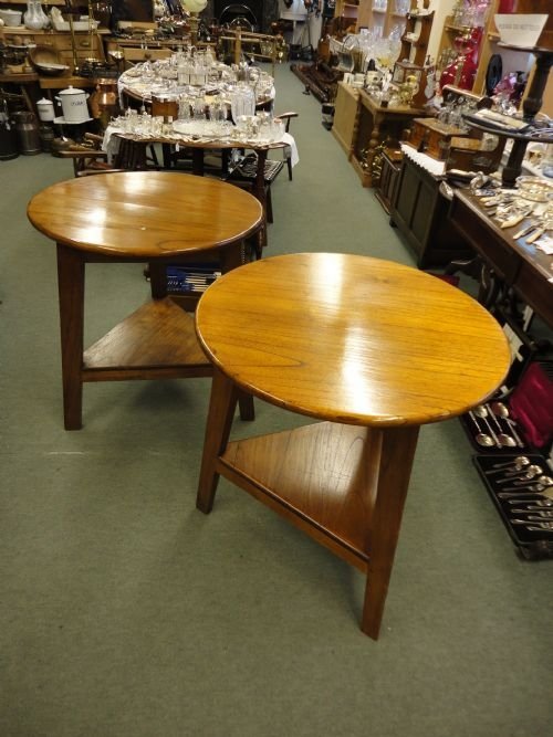 Pair of Very Good Cricket Tables