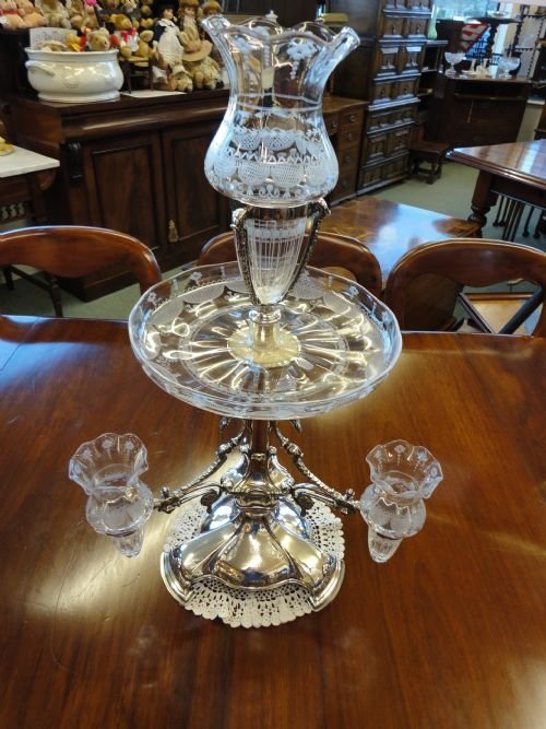 Quality Edwardian Table Centrepiece