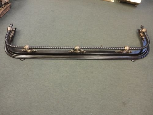 Superb Victorian Iron & Bronze Fender