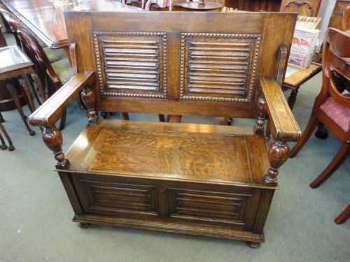 Oak Monks Bench.