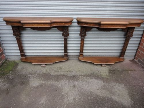 Pair of Super Quality Consol Tables.