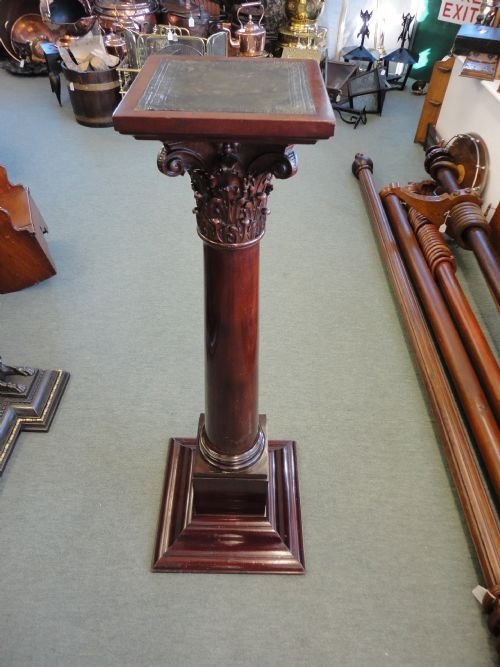Victorian Mahogany Pedestal Stand