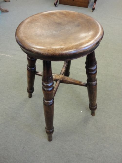 Victorian Turned Leg Stool