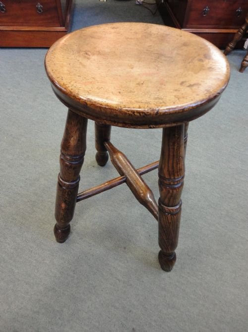 Victorian Turned Leg Stool