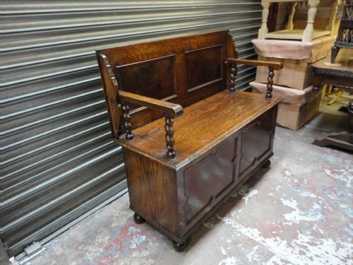 Oak Monks Bench