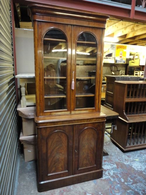 Victorian Mahogany Bookcase