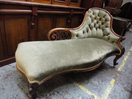Victorian Lyre Ended Sofa