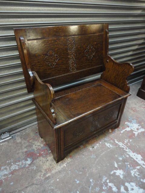 Oak Monks Bench