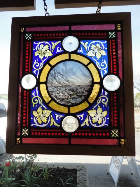 Victorian Scene Window