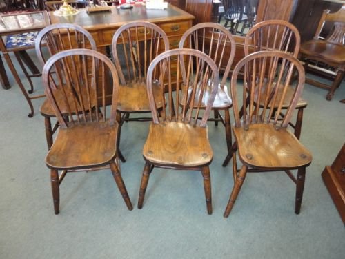 Set of 7 Kitchen Chairs