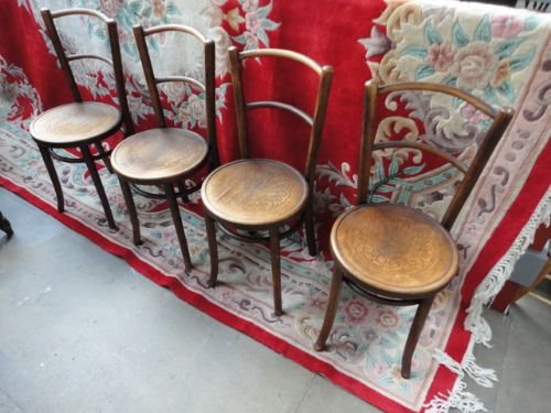Set of 4 Bentwood Chairs