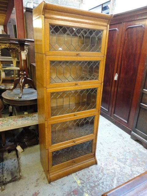 Oak Stacking Bookcase