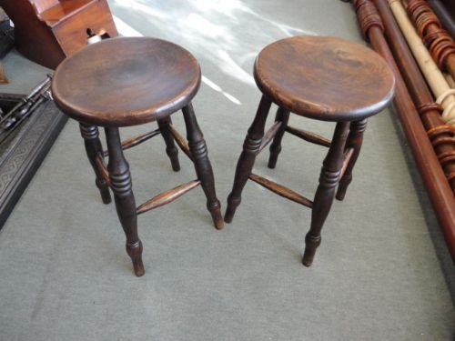 Pair of Victorian Stools