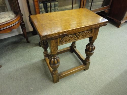 Oak Mini Draw Leaf Coffee Table