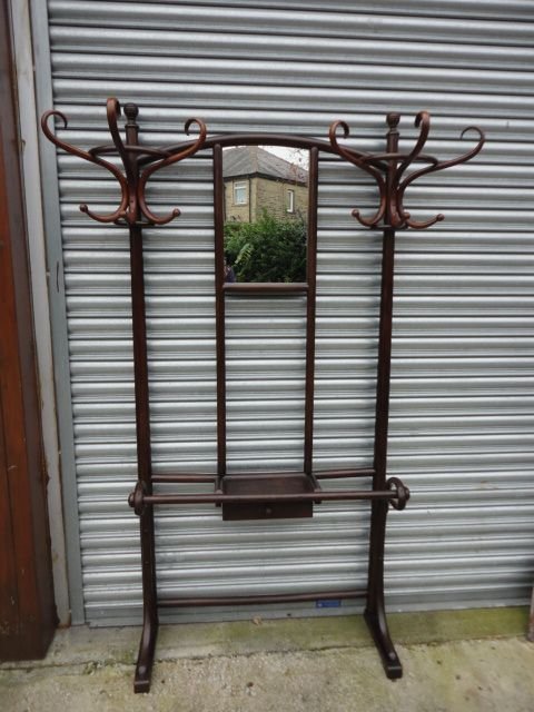 Double Bentwood Hall Stand