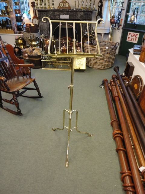 Victorian Brass Music Stand