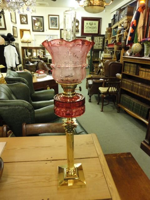 Victorian Oil Lamp