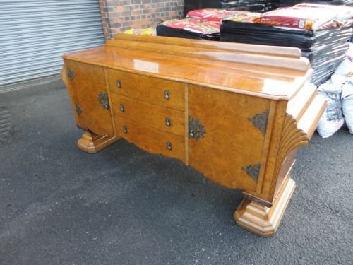 Oak Art Deco Sideboard