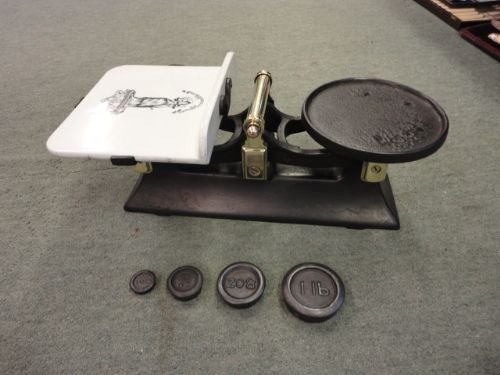 Victorian Dairy Scale & Weights